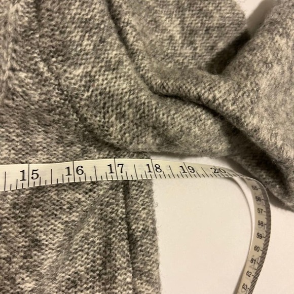 MAX STUDIO Shift Sweater Dress heather gray M - Picture 6 of 7